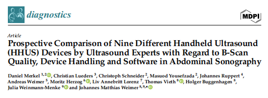 Study Confirms SonoEye as Top-Rated Handheld Ultrasound Device